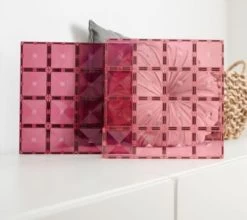 Connetix Tiles Base Plate Pink & Berry Magnetbausteine -Kinderspielzeugladen 29336831 03