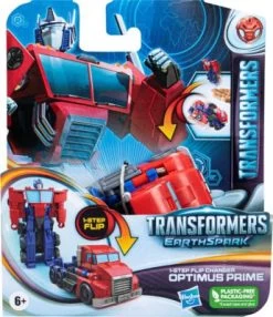 Transformers EarthSpark 1-Step Flip Changer Optimus Prime Action-Figur 10 Transformers EarthSpark 1-Step Flip Changer Optimus Prime Action-Figur -Kinderspielzeugladen 29352944 04