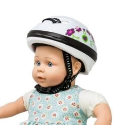 MINI MOMMY Fahrradhelm Für Puppen – Weiss -Kinderspielzeugladen 29371065 03