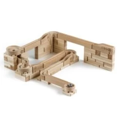 Baumkinder Kugelbahn Holz "K2" Mit Stecksystem (136 Teile) - Eine Murmelbahn Die Standhält! -Kinderspielzeugladen 29465011 03