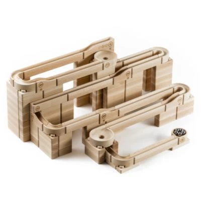 Baumkinder Kugelbahn Holz "K4-Expert" Mit Stecksystem (310 Teile) - Eine Murmelbahn Die Standhält! 5 Baumkinder Kugelbahn Holz "K4-Expert" Mit Stecksystem (310 Teile) - Eine Murmelbahn Die Standhält! – Bild 3