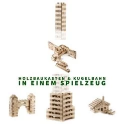 Baumkinder Kugelbahn Holz "K4-Expert" Mit Stecksystem (310 Teile) - Eine Murmelbahn Die Standhält! 12 Baumkinder Kugelbahn Holz "K4-Expert" Mit Stecksystem (310 Teile) - Eine Murmelbahn Die Standhält! -Kinderspielzeugladen 29465021 05