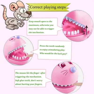 Vetaka Zahnarzt Spiel Biss Finger Spielzeug Für Kinder 5 Vetaka Zahnarzt Spiel Biss Finger Spielzeug Für Kinder – Bild 3