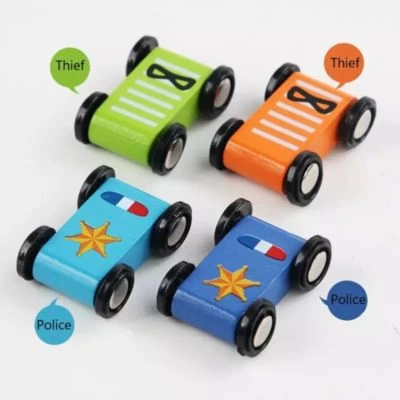 Vetaka Rennbahn Mit 4 Stück Autospielzeug Für Kinder 4 Vetaka Rennbahn Mit 4 Stück Autospielzeug Für Kinder – Bild 2