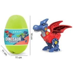 Syntek Dinosaurier-Spielzeug Für Kinder Kinder Twister DIY Montiert Baustein Dinosaurier Spielzeug