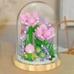Vicabo Blumenstrauß Baustein In Glas Konstruktionsspielzeug Für Kinder 7 Vicabo Blumenstrauß Baustein In Glas Konstruktionsspielzeug Für Kinder -Kinderspielzeugladen 29630561 03