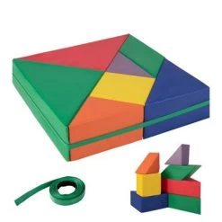 COSTWAY® 7 Tlg. Softbausteine Schaumstoffbausteine Bauklötze