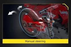 CADA Cyber CT-3X Motorrad (451 Teile) -Kinderspielzeugladen 29657205 05