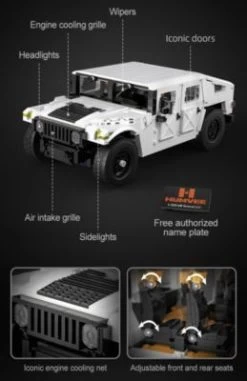 CADA Humvee (1386 Teile) 13 CADA Humvee (1386 Teile) -Kinderspielzeugladen 29657284 06