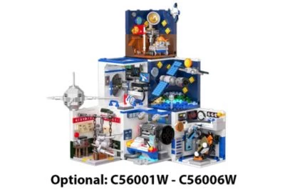 CADA CASCI Astronauten-Trainingsraum (165 Teile) 4 CADA CASCI Astronauten-Trainingsraum (165 Teile) – Bild 2