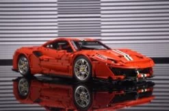 CADA MASTER Italian Super Car Rot 1:8 (3236 Teile) NEUE VERSION -Kinderspielzeugladen 29657553 05