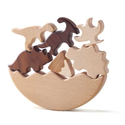 Brighten Lernspielzeug Für Kinder Jenga-Bausteine Für Dinosaurier-Kinder 3 Brighten Lernspielzeug Für Kinder Jenga-Bausteine Für Dinosaurier-Kinder