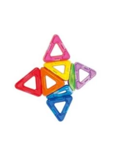 MAGNIKON Magnetische Bausteine, 8 Stk. Dreiecke, Ersatzteile, Kleines Set -Kinderspielzeugladen 29747183 03
