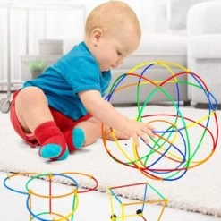 Debuy Spleißspielzeug Für Kinder DIY Strohbausteine 13 Debuy Spleißspielzeug Für Kinder DIY Strohbausteine -Kinderspielzeugladen 29747567 06