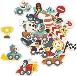 Janod Magneten ,,Rennwagen" 24 Stück 8 Janod Magneten ,,Rennwagen" 24 Stück -Kinderspielzeugladen 29957578 03