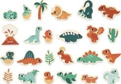 Janod Dino - 24 Dino-Magnete -Kinderspielzeugladen 29957803 03