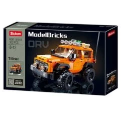 Sluban Klemmbausteine Amerikanischer SUV (302Teile) -Kinderspielzeugladen 30054159 03