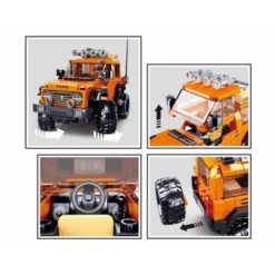 Sluban Klemmbausteine Amerikanischer SUV (302Teile) -Kinderspielzeugladen 30054159 04