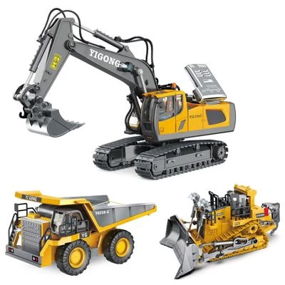 Debuy Maschinelle Antriebswerkzeuge Ferngesteuertes Spielzeug Alloy R/C Construction Vehicle Toys / Baufahrzeug / Bagger / Bulldozer 5 Debuy Maschinelle Antriebswerkzeuge Ferngesteuertes Spielzeug Alloy R/C Construction Vehicle Toys / Baufahrzeug / Bagger / Bulldozer – Bild 3