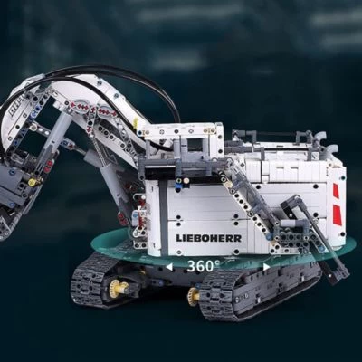 MOULD KING Klemmbausteineset Ferngesteuerter Raupenbagger 13130 5 MOULD KING Klemmbausteineset Ferngesteuerter Raupenbagger 13130 – Bild 3