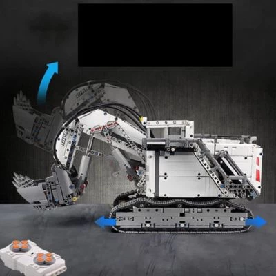 MOULD KING Klemmbausteineset Ferngesteuerter Raupenbagger 13130 6 MOULD KING Klemmbausteineset Ferngesteuerter Raupenbagger 13130 – Bild 4