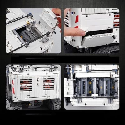 MOULD KING Klemmbausteineset Ferngesteuerter Raupenbagger 13130 7 MOULD KING Klemmbausteineset Ferngesteuerter Raupenbagger 13130 – Bild 5