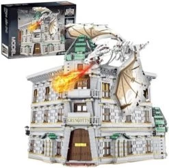 MOULD KING Klemmbausteine Das Eckgebäude Banken 032101