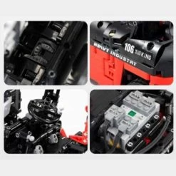 MOULD KING Baukästen Ferngesteuerter Gabelstapler 13106 -Kinderspielzeugladen 30164750 06