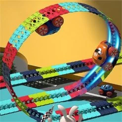 Syntek Pädagogisches Dinosaurier-Autospielzeug Für Kinder Dinosaurier-Vielfalt DIY Zusammengebautes Set -Kinderspielzeugladen 30209107 03