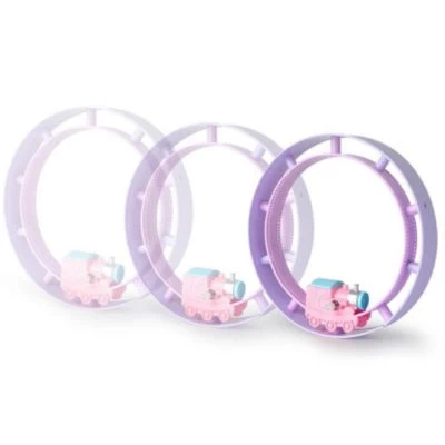 Syntek Aufziehbarer Cartoon-Spielzeugtriebwagen Purzelbahn Rundschienenzug Kinder 5 Syntek Aufziehbarer Cartoon-Spielzeugtriebwagen Purzelbahn Rundschienenzug Kinder – Bild 3