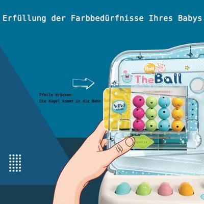 Enbaoxin Tischspielzeug Zum Ballfangen Für Kinder Puzzle Rolling Ball Toy Track Elektrisches 4 Enbaoxin Tischspielzeug Zum Ballfangen Für Kinder Puzzle Rolling Ball Toy Track Elektrisches – Bild 2