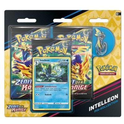 Intelleon | 3 Booster-Packs | Pokemon Karten Deutsch Zenit Der Könige 3 Intelleon | 3 Booster-Packs | Pokemon Karten Deutsch Zenit Der Könige