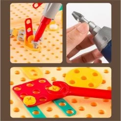 Debuy Baby-Puzzle-Montage-Toolbox-Spielzeug-Set Kinderreparaturset Spielzeugset -Kinderspielzeugladen 30437400 03