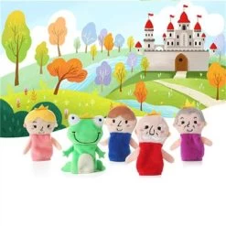 Epik Baby Plüsch Spielzeug Cartoon Tier Familie Finger Puppen Rolle Spielen Tuch Puppe Pädagogisches Spielzeug Für Kinder Kinder -Kinderspielzeugladen 30449017 02
