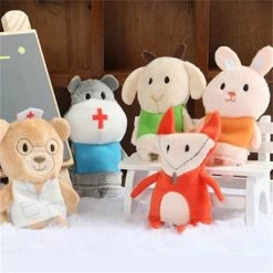 Epik Baby Plüsch Spielzeug Cartoon Tier Familie Finger Puppen Rolle Spielen Tuch Puppe Pädagogisches Spielzeug Für Kinder Kinder -Kinderspielzeugladen 30449017 03