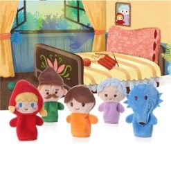 Epik Baby Plüsch Spielzeug Cartoon Tier Familie Finger Puppen Rolle Spielen Tuch Puppe Pädagogisches Spielzeug Für Kinder Kinder -Kinderspielzeugladen 30449017 05