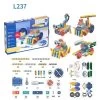 Syntek DIY Elektrische Wissenschafts- Und Bildungsbausteine Zusammengebaute Kinderspielzeuge Mit Mechanischen Getrieben Lernspielzeug Für Kinder Mit Großen Partikelbausteinen -Kinderspielzeugladen 30483066 01