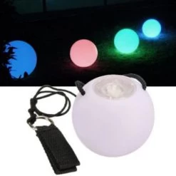 Syntek 1 Stück RGB Leuchten LED Geworfen Bälle 1 Stück Hand Requisiten Bühne Leistung Zubehör -Kinderspielzeugladen 30483136 04