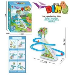Decome Entlein Treppensteigen Lernspielzeug Für Kinder Elektrotriebwagen-Puzzlespiel Für Kinder