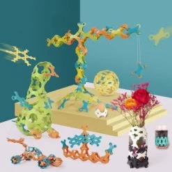 SHAOKE 36 STÜCKE Verschiedene Bausteine Pädagogisches Puzzle-Spielzeug Steckbausteine 12 SHAOKE 36 STÜCKE Verschiedene Bausteine Pädagogisches Puzzle-Spielzeug Steckbausteine -Kinderspielzeugladen 30596319 05