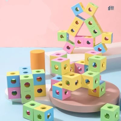 Epik 3D-Bausteine Lernspielzeug Gehirnspiele Geometrie Stapeln Formen Geometrische Feststoffe Spielzeug 6 Epik 3D-Bausteine Lernspielzeug Gehirnspiele Geometrie Stapeln Formen Geometrische Feststoffe Spielzeug – Bild 4