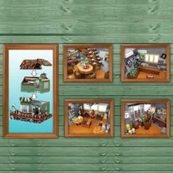 MOULD KING Klemmbausteine Architektur Hafenkneipe 30108 -Kinderspielzeugladen 30637995 03