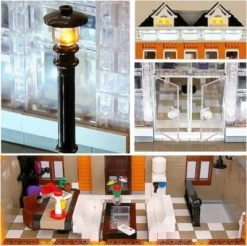 MOULD KING Konstruktionsspielsteine 16021 Architektur Geschäfte MOC Klemmbausteine 3800 Teile -Kinderspielzeugladen 30638010 04