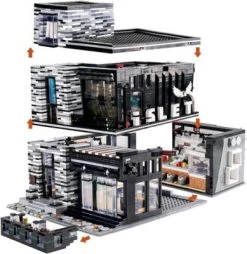 MOULD KING Konstruktionsspielsteine 16042 Bar MOC Klemmbausteine 3992 Teile -Kinderspielzeugladen 30638013 03