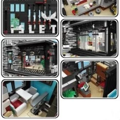 MOULD KING Konstruktionsspielsteine 16042 Bar MOC Klemmbausteine 3992 Teile -Kinderspielzeugladen 30638013 04