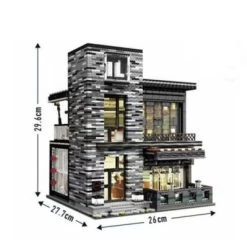 MOULD KING Konstruktionsspielsteine 16042 Bar MOC Klemmbausteine 3992 Teile -Kinderspielzeugladen 30638013 06