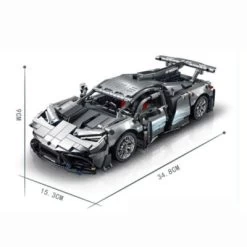 MOULD KING Konstruktionsspielsteine Rennwagen Statische Version MOC Klemmbausteine 1391 Teile -Kinderspielzeugladen 30638015 06
