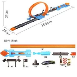 Debuy Spielzeugauto-Set Für Kinder / Zufällige Farben Kinder Metall Katapult Rennspielzeug Set / Zufällige Farben -Kinderspielzeugladen 30687246 04
