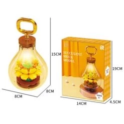 Vicabo Blumen Baustein Mit Glühbirnen Schutzhülle Bausteine Für Kinder -Kinderspielzeugladen 30789955 04