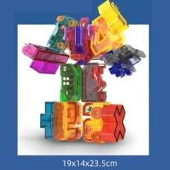 Syntek Digitalen Baustein Puzzle Brief Für Kinder Geschenk Krieger Verformung Action-figuren Roboter Spielzeug Für Kinder -Kinderspielzeugladen 30790679 05